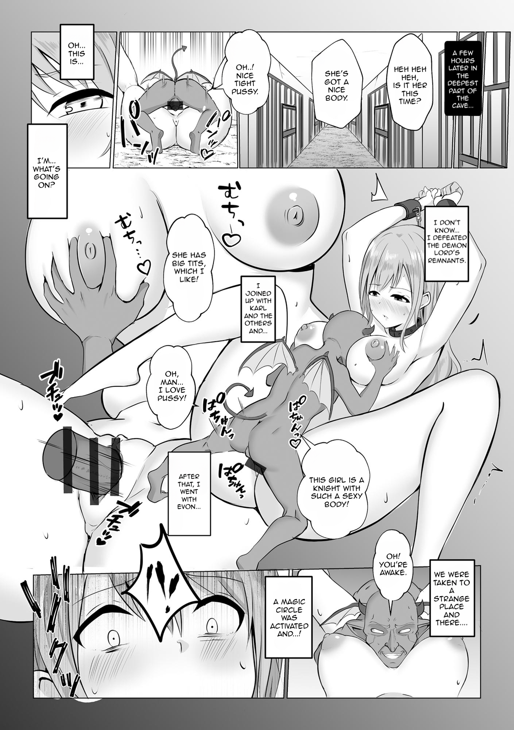 Hentai Manga Comic-Fall Into a Demon ch.2-Read-7